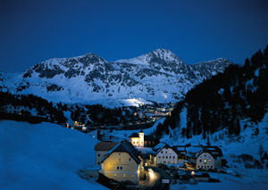 Abendstimmung in Obertauern 