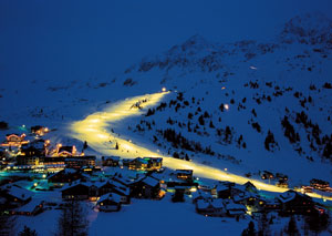 Nachtskifahren in Obertauern